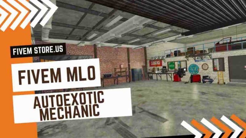 Beautiful FiveM Autoexotic Mechanic