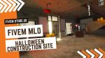 Beautiful FiveM Halloween Construction Site
