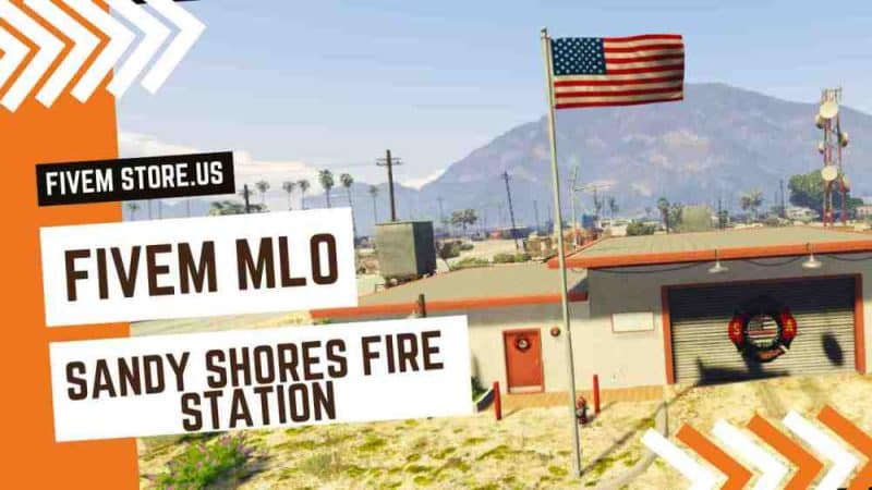 Lovely Sandy Shores Fire Station FiveM