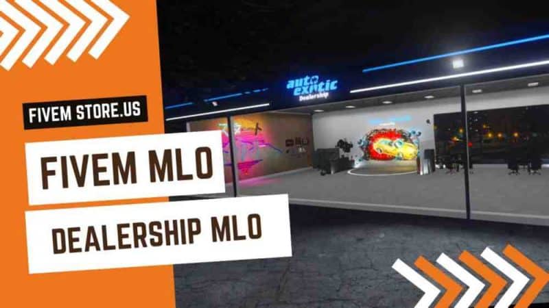 stunning Dealership MLO FiveM