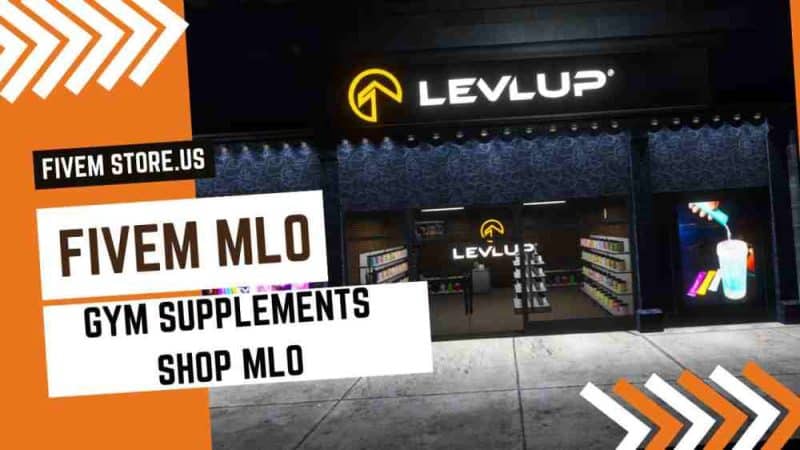 Attractive FiveM Gym Supplements Shop