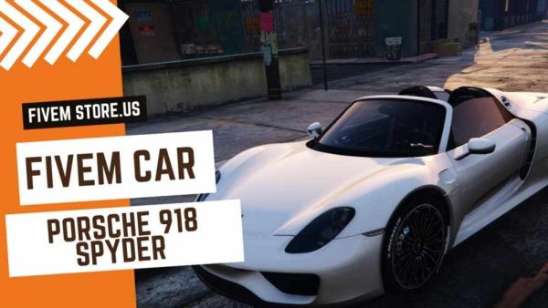 Attractive Porsche 918 Spyder FiveM