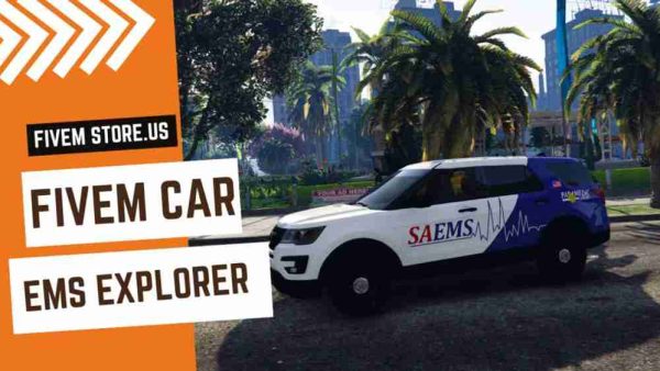 Attractive EMS Explorer FiveM