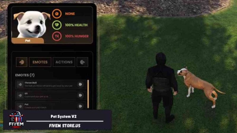 Perfect FiveM Pet SysteM