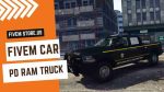 Grateful FiveM PD Ram Truck