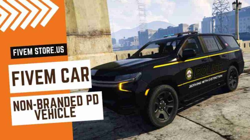 Attractive FiveM Non Branded PD Vehicle