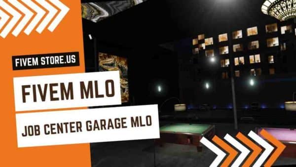 Perfect FiveM Job Center Garage