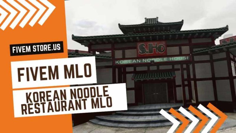 Perfect FiveM Korean Noodle Restaurant MLO