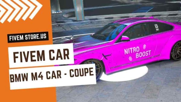 Beautiful FiveM BMW M4 Car Coupe