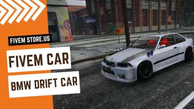 Beautiful FiveM BMW Drift Car