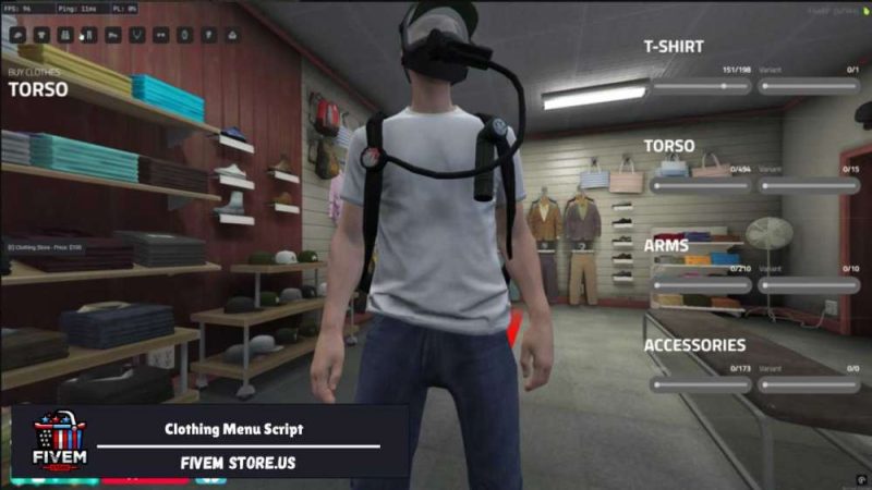 Good FiveM Clothing Menu Script