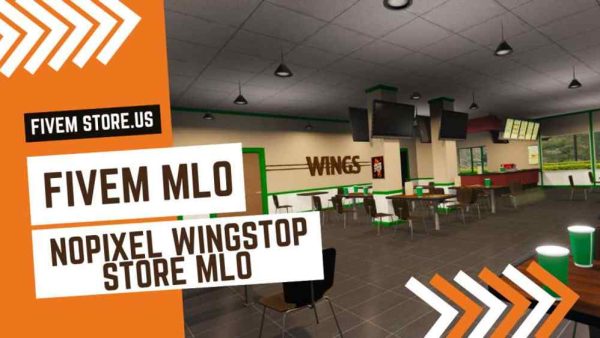 Lovely FiveM NoPixel Wingstop Store MLO