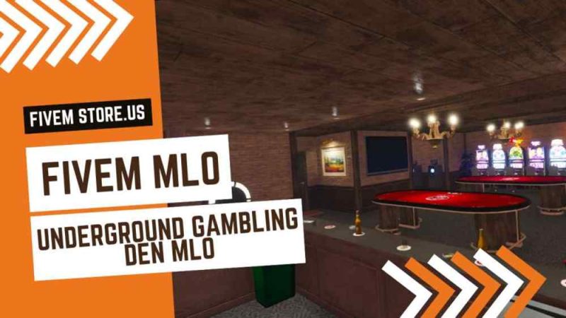 Lovely FiveM Underground Gambling Den MLO