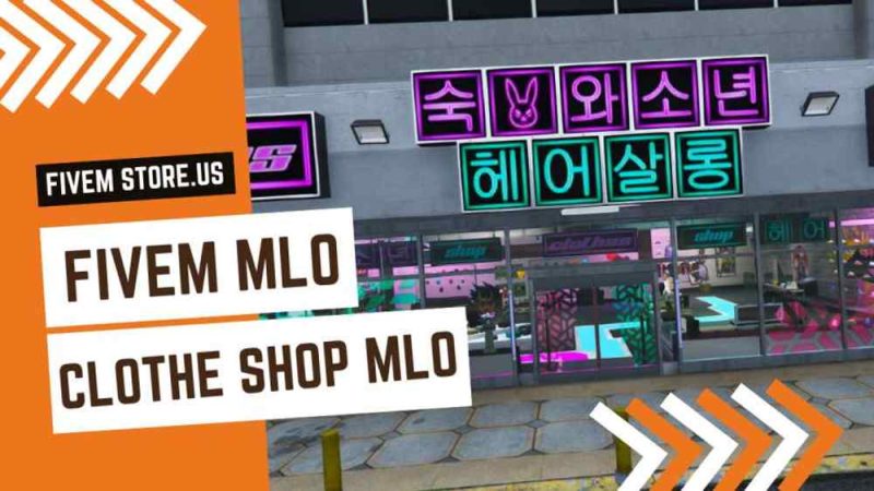 best FiveM Clothes Shop MLO