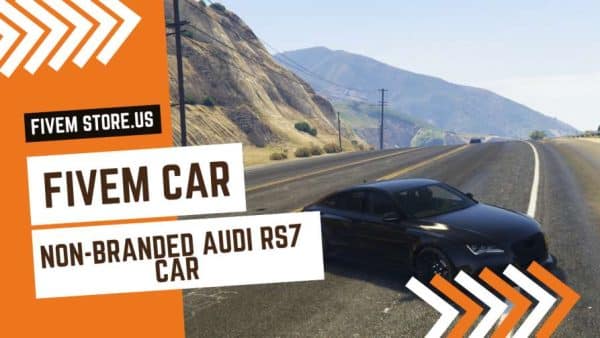 Beautiful FiveM Non Branded Audi RS7 Car