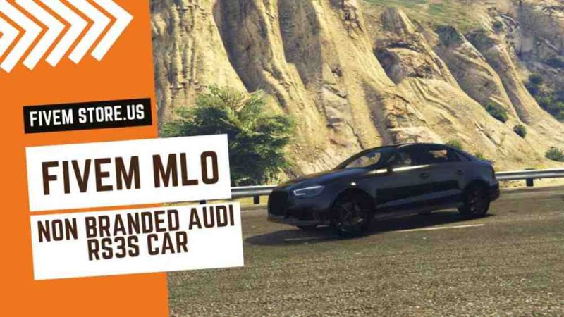 stunning FiveM Non Branded Audi RS3S Car