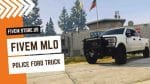 stunning FiveM Police Ford Truck