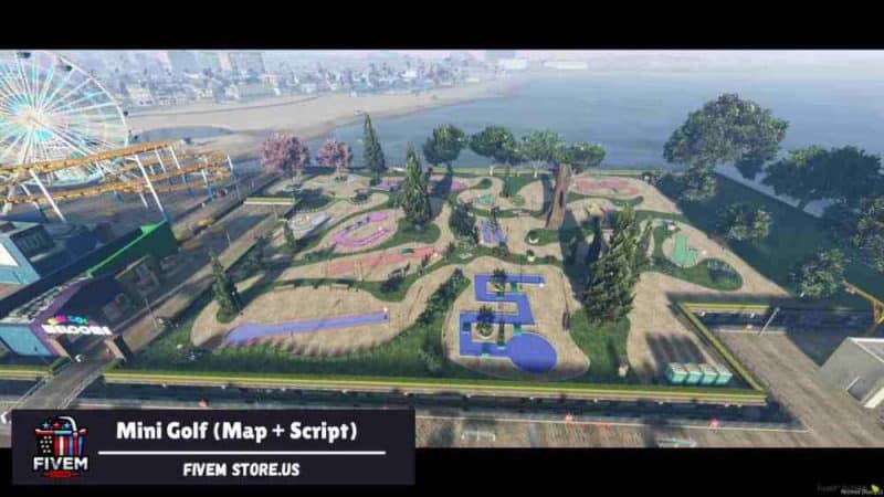 Beautiful FiveM Golf Script