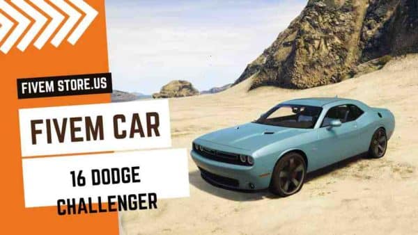 best FiveM 16 Dodge Challenger Car