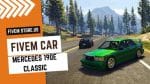 best FiveM Mercedes 190E Classic Car