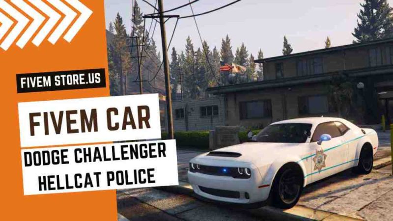 best FiveM Dodge challenger Hellcat Police Car