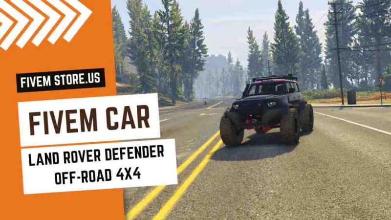 best FiveM Land Rover Defender Off-road 4x4 Car