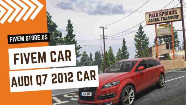 stunning FiveM Audi Q7 2012 Car