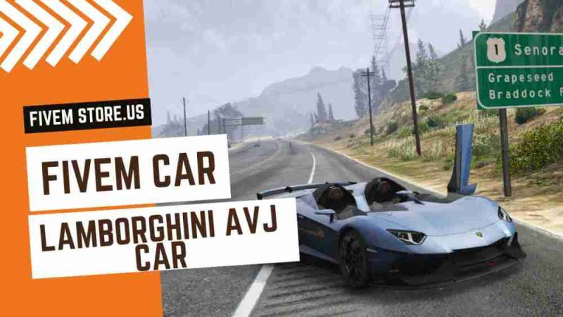 Good FiveM Lamborghini AVJ Car