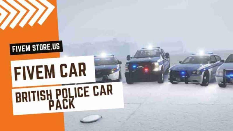 Best FiveM British Police Car Pack
