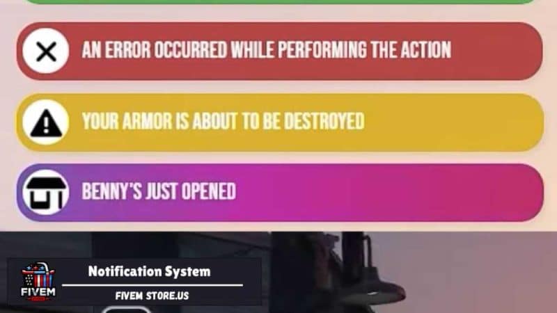 Unique FiveM Notification System
