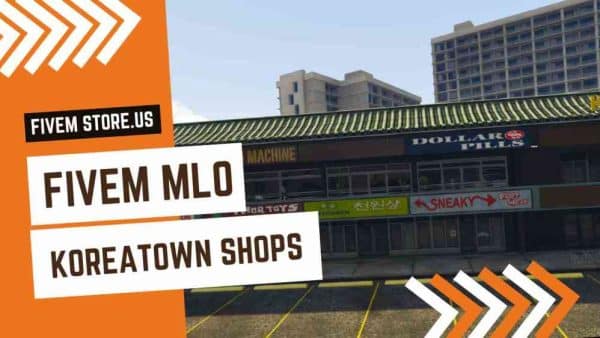 best FiveM Koreatown Shops Center
