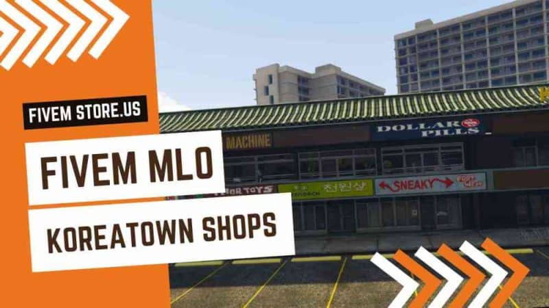 best FiveM Koreatown Shops Center