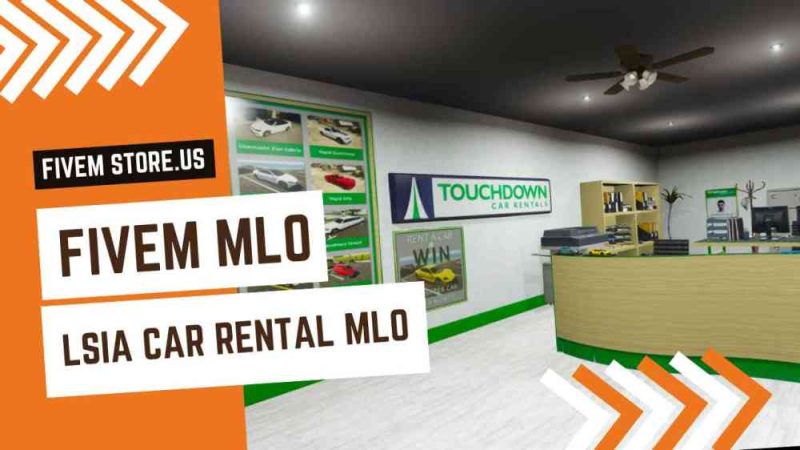 Lovely FiveM LSIA Car Rental MLO