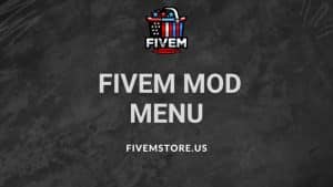 fivem mod menu