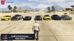 FiveM Car Pack Animated