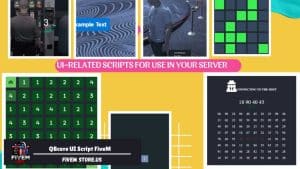 QBcore UI Script FiveM