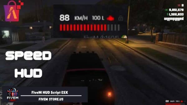 FiveM HUD Script ESX