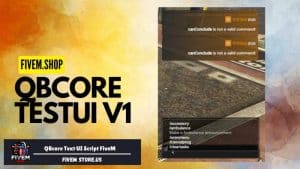 QBcore Text UI Script FiveM