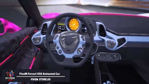 FiveM Ferrari 458 Animated Car