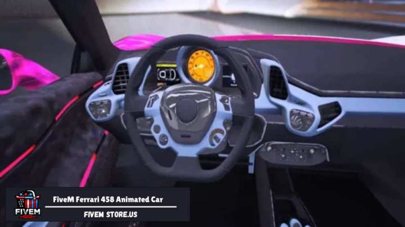 FiveM Ferrari 458 Animated Car