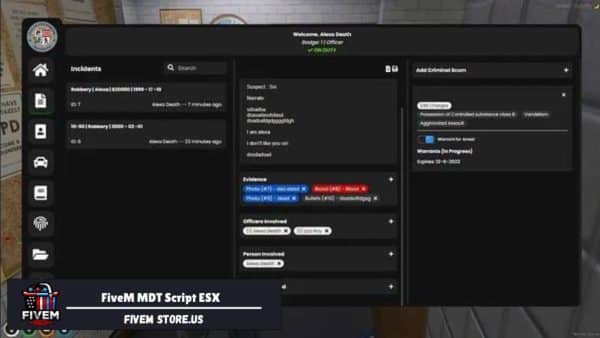 FiveM MDT Script ESX
